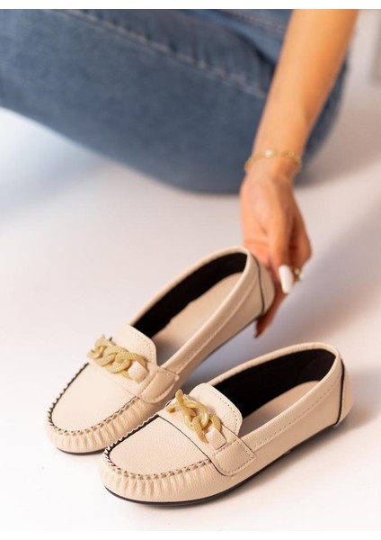 Comfy Hareket Store Kadın Renkli Zincir Tokalı Babet fiyatları