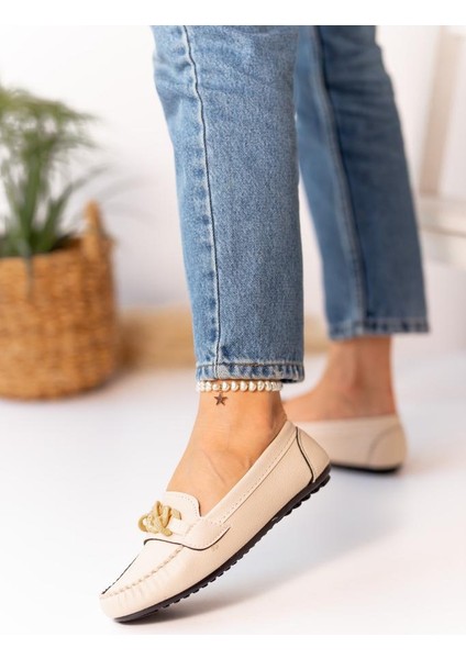 Comfy Hareket Store Kadın Renkli Zincir Tokalı Babet indirimleri
