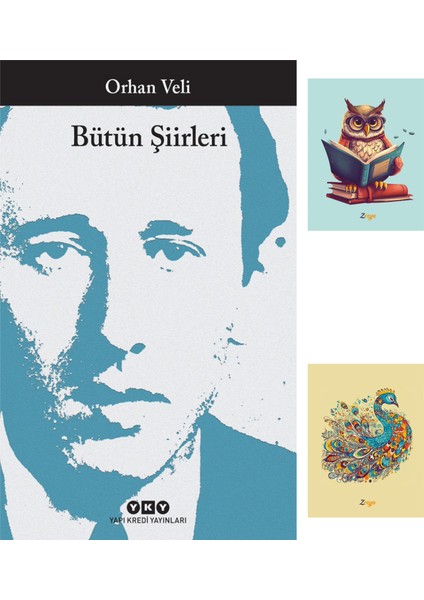 Bütün Şiirleri Not Defterli Seti - Orhan Veli