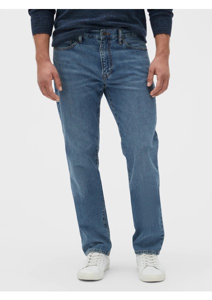 Straight Fit Jean Pantolon