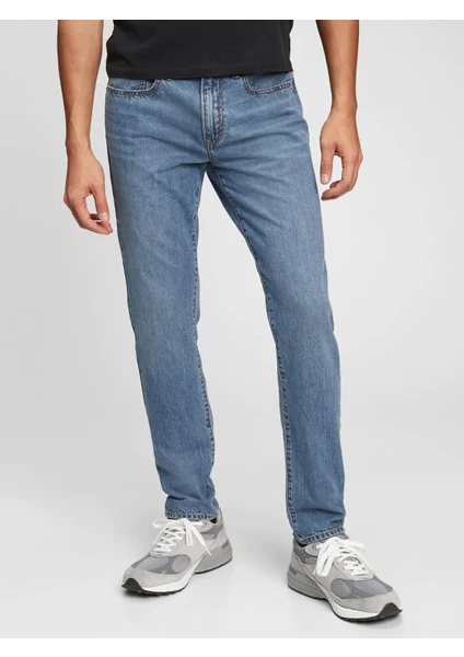 Mid Rise Slim Washwell™ Jean Pantolon