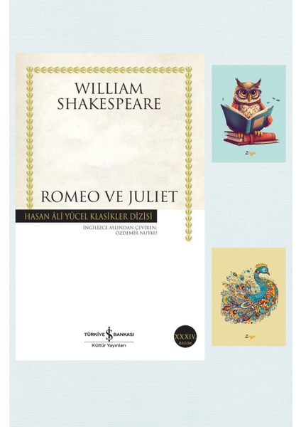 Romeo ve Juliet - William Shakespeare + Not Defterli Seti