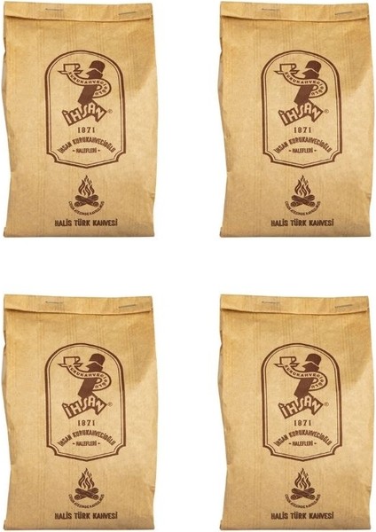 Günlük Çekilmiş Türk Kahvesi 250 gr x 4'lü