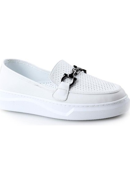 23102 Orto Pedik Kadın Loafer Günlük Deri Ayakkabı