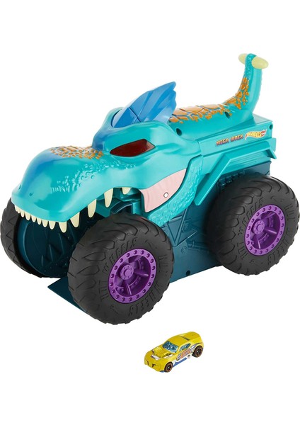 Monster Trucks Araba Yiyen Mega Wrex, 3 Yaş ve Üzeri Çocuklar Için GYL13