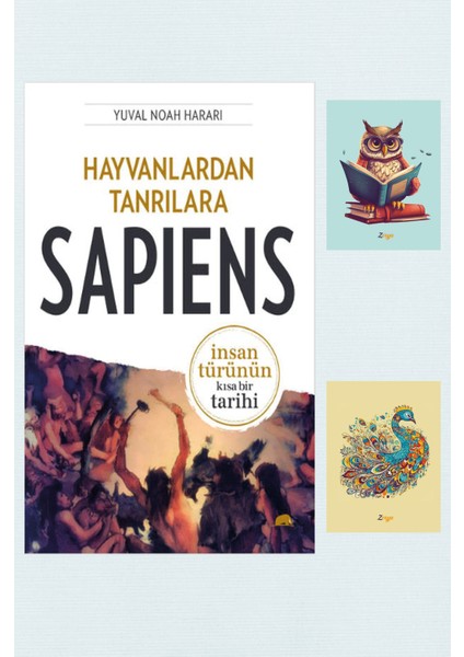 Hayvanlardan Tanrılara: Sapiens Not Defterli Seti - Yuval Noah Harari