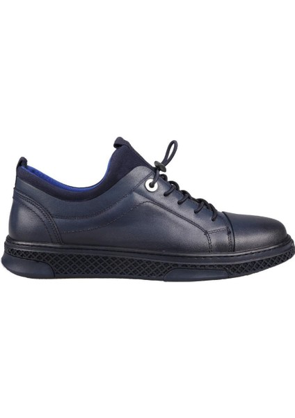 3Y9166 Hakiki Deri Lacivert Erkek