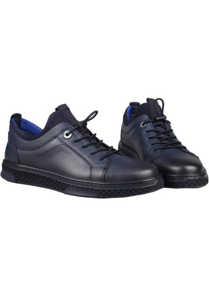 3Y9166 Hakiki Deri Lacivert Erkek indirimleri