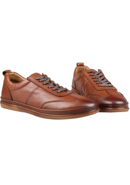 3Y9599 Hakiki Deri Kahve Erkek Günlük Ayakkabı indirimleri