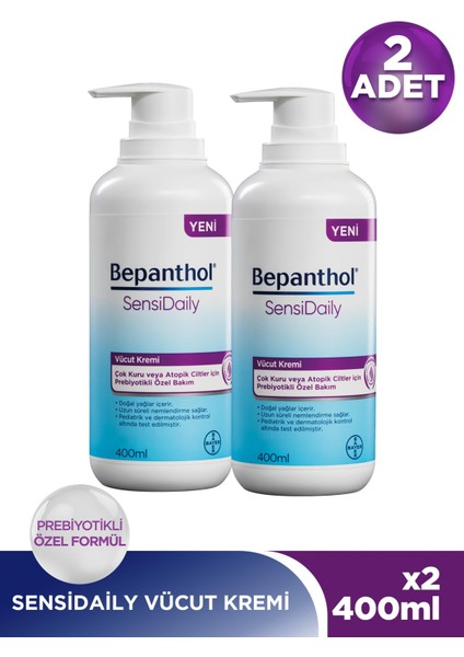 Sensidaily 400 ml 2'li Avantajlı Paket