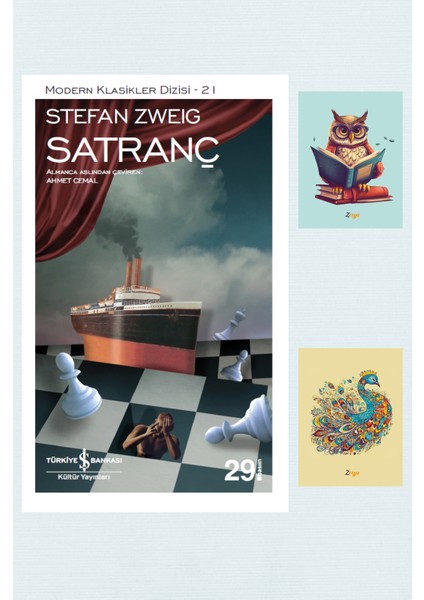 Satranç - Stefan Zweig + Not Defterli Seti