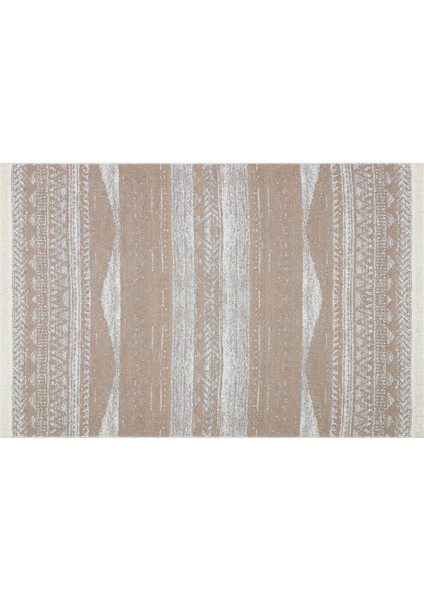 Arya Ar 06 Natural Yıkanabilir Çift Taraflı Modern Desenli Dokuma Kilim fırsatları