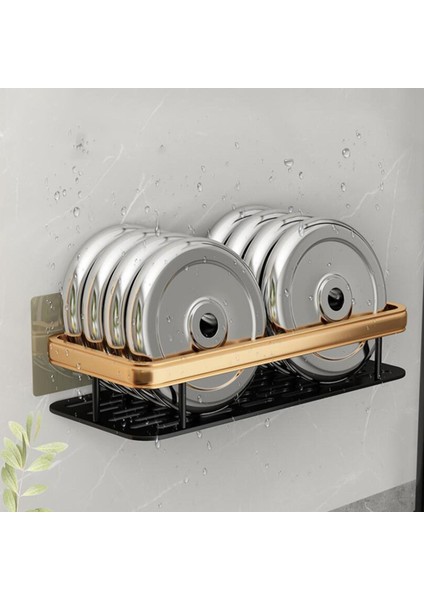 Duvara Monte Yapıştırıcı Caddy Banyo Raf Tuvalet Tuvalet 1 Adet Set (Yurt Dışından) fırsatları