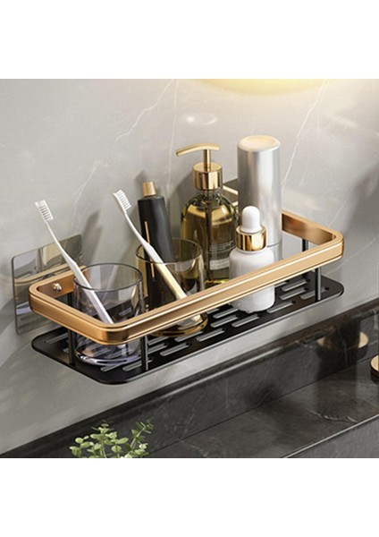 Duvara Monte Yapıştırıcı Caddy Banyo Raf Tuvalet Tuvalet 1 Adet Set (Yurt Dışından) indirimleri