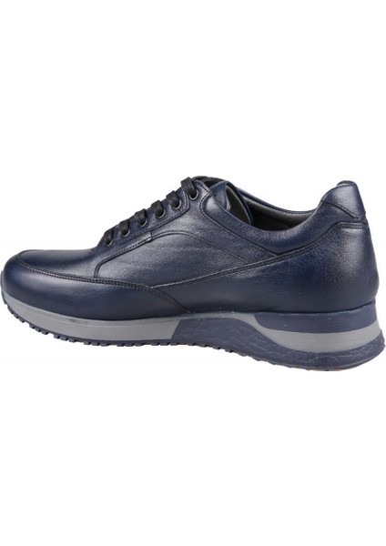 2010-1 Hakiki Deri Lacivert Erkek Günlük Ayakkabı fırsatları