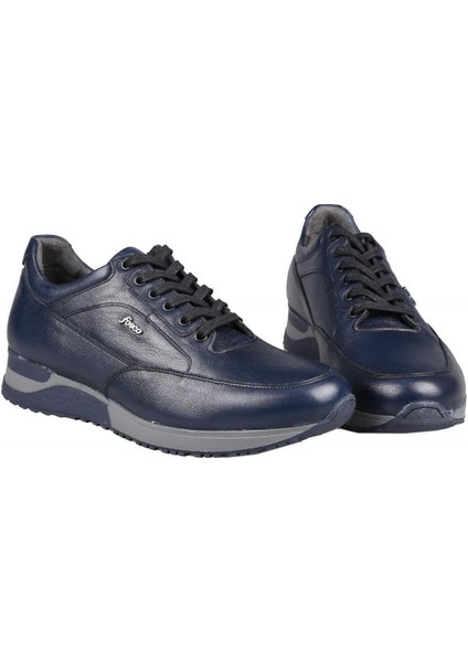2010-1 Hakiki Deri Lacivert Erkek Günlük Ayakkabı indirimleri