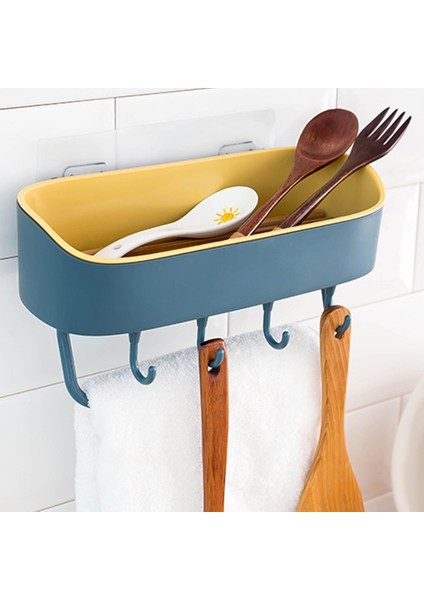 Duvara Monte Duş Caddy Otel Için 5 Kanca Rafı Tutucular ile Yumruk Yok (Yurt Dışından) indirimleri