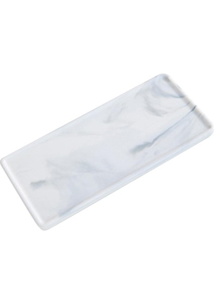 Banyo Vanity Tepsisi Havlu Sabun Tuvalet Makyaj Tepsileri Yatak Odası Için Plaka Küçük (Yurt Dışından)