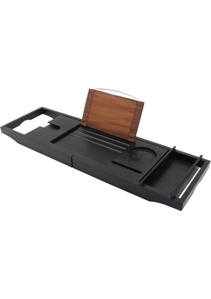 Bambu Küvet Caddy Tepsi Küvet Aksesuarları Spa Organizatör Tepsisi Küvet Tek Spa Tepsisi (Yurt Dışından)