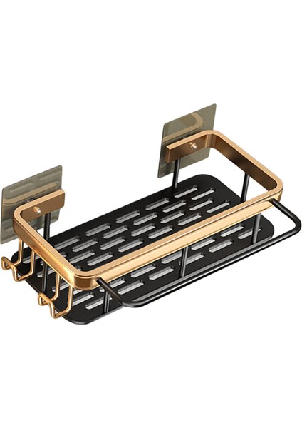 Duvara Monte Yapıştırıcı Caddy Banyo Raf Tuvalet Tuvalet 1 Adet Kanca Çubuğu (Yurt Dışından)