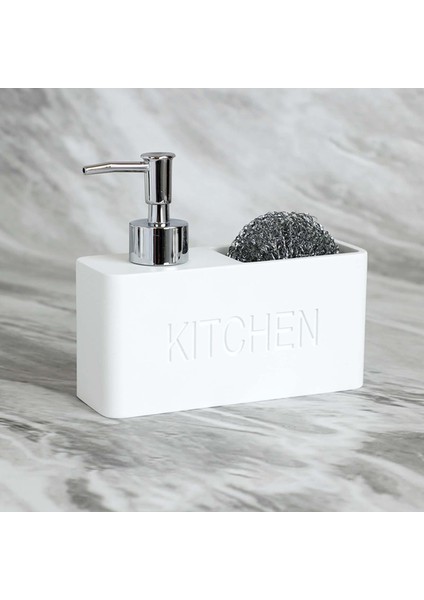 Sabun Dispenser ve Aksesuarlar Mutfak Çanak Sünger ve Fırçalar Için Depolama Beyaz (Yurt Dışından) fiyatları