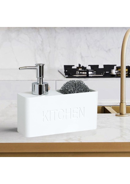 Sabun Dispenser ve Aksesuarlar Mutfak Çanak Sünger ve Fırçalar Için Depolama Beyaz (Yurt Dışından) modelleri