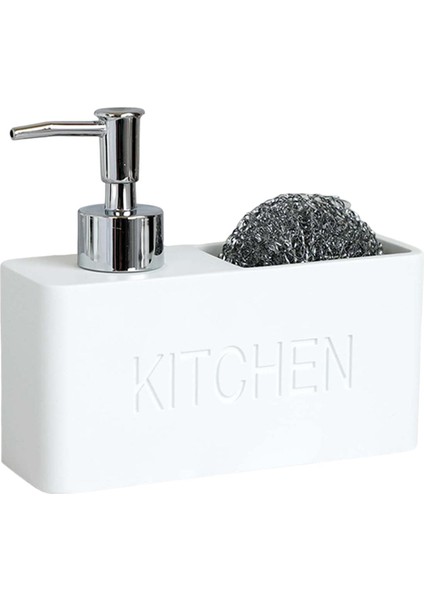Sabun Dispenser ve Aksesuarlar Mutfak Çanak Sünger ve Fırçalar Için Depolama Beyaz (Yurt Dışından) fırsatları