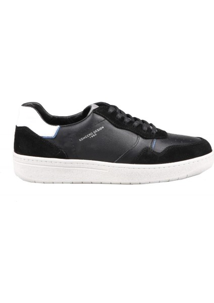 3Y1536 Hakiki Deri Siyah Erkek Günlük Ayakkabı