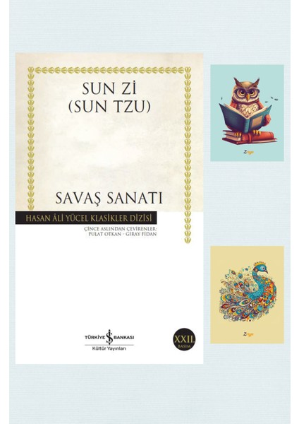 Savaş Sanatı - Sun Tzu + Not Defterli Seti