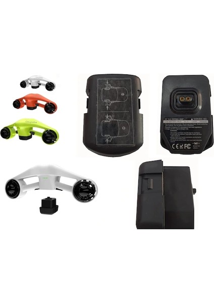 Sea Scooter Batarya Deniz Scooter Litium Orijinal Batarya 5000 Mah