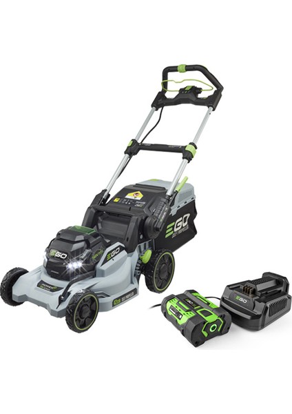 LM1702E-SP Kit Akülü Şanzımanlı Çim Biçme Makinası (4 Ah Batarya + Standart Şarj Dahil)