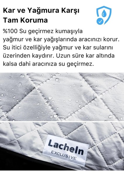 4 Katlı Deluxe Serisi Suv Modeli Dolu & Güneş Için Koruma Örtüsü Dolusavar Hullcar Örtü Darbe Emici Koruyucu Araba Brandası