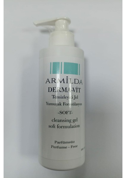 Derma-Vit Soft Temizleyici Jel 200 ml