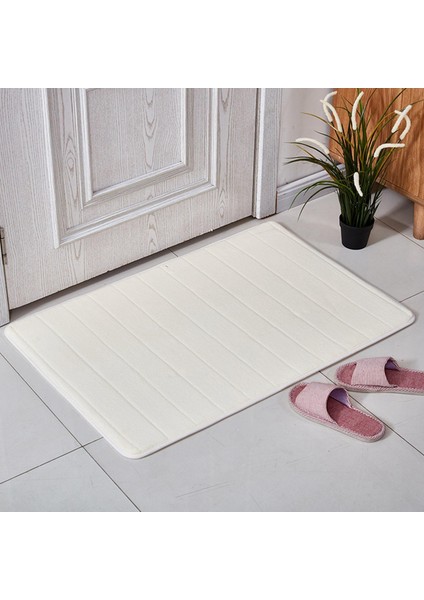 Zemin Mat Aksesuarları Küvet Paspasları Halı Kapısı Yastık Giriş Sayacı Bej 50X80CM (Yurt Dışından) modelleri