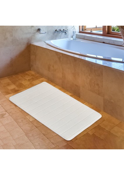 Zemin Mat Aksesuarları Küvet Paspasları Halı Kapısı Yastık Giriş Sayacı Bej 50X80CM (Yurt Dışından) fırsatları