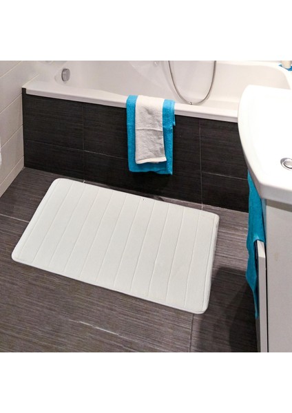 Zemin Mat Aksesuarları Küvet Paspasları Halı Kapısı Yastık Giriş Sayacı Bej 50X80CM (Yurt Dışından) indirimleri