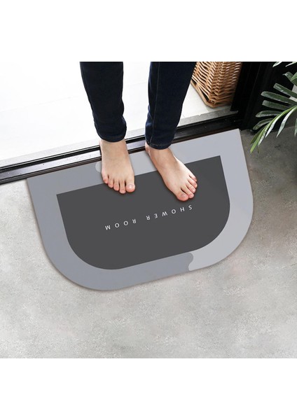 Diyatom Çamur Yumuşak Banyo Halı Diatomit Pad Su Emici Kalın Duş Mat Gri Gri 45X75CM (Yurt Dışından) fırsatları