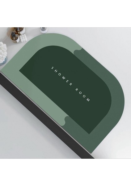 Diyatom Çamur Yumuşak Banyo Halı Diatomit Pad Su Emici Kalın Duş Mat Yeşil 45X75CM (Yurt Dışından) modelleri