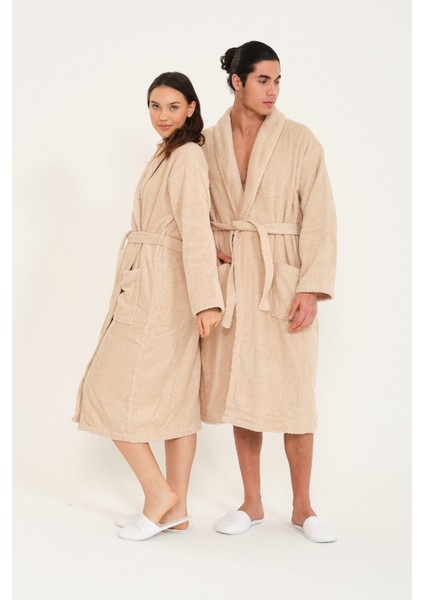Şalyaka Premium %100 Pamuk Unisex Bornoz fırsatları