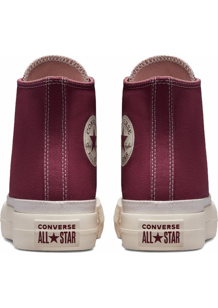 Chuck Taylor All Star Lift Platform Workwear Textiles Unisex Platformlu Günlük Ayakkabı A04394C Pembe fırsatları