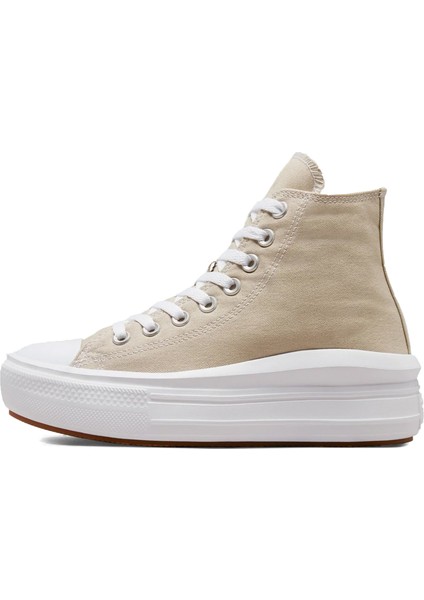 Ctas Move Hi Unisex Platformlu Günlük Ayakkabı A04365C Krem
