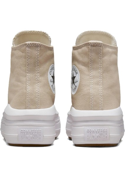 Ctas Move Hi Unisex Platformlu Günlük Ayakkabı A04365C Krem