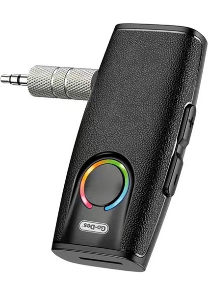 Araç Ses Alıcı Go Des GD-BT203 Kablosuz Aux Girişli Bluetooth Adaptör 5.3 Versiyon