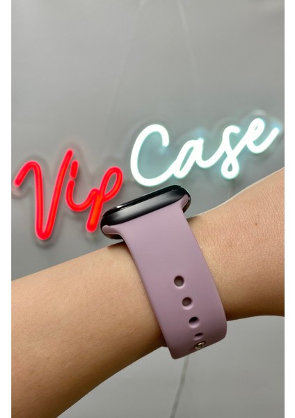 42mm-44mm-45mm 1 2 3 4 5 6 7 8 9 10 ve SE Serileri ile Uyumlu Apple Watch Silikon Kordon