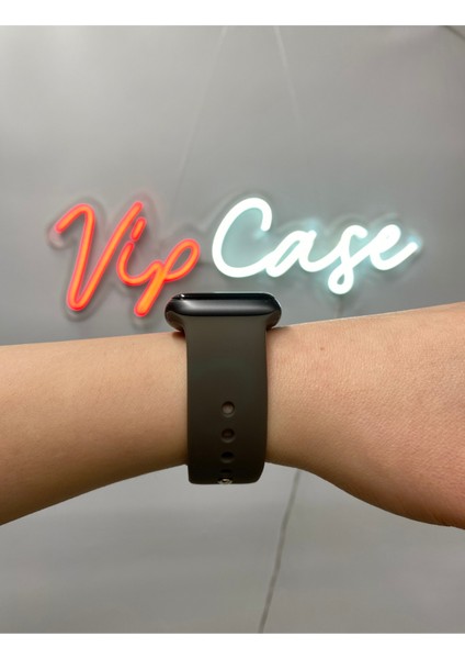 38mm-40mm-41mm 1 2 3 4 5 6 7 8 9 10 ve SE Serileri ile Uyumlu Apple Watch Silikon Kordon