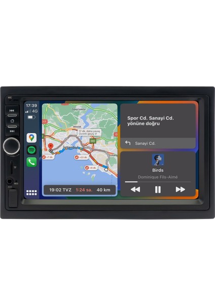 Volkswagen Transporter T5 (2004-2009) Android 12 Multimedya - 2 GB Ram - 32 GB Hafıza - Carplay CRV-4001X TRANSPORTER