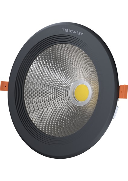 Sıva Altı Cob Led 60 Watt 3000 Kelvin Siyah
