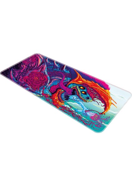 Hyper Beast  Mouse Pad Büyük Boy Gaming Oyuncu Xl 70x30 Açık Mavi