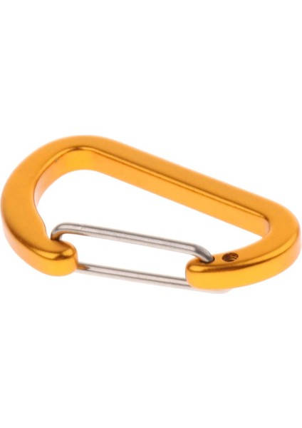 Mini Alüminyum Karabin Dış Mekan Anahtarı -Matte Sandblasted Gold (Yurt Dışından)