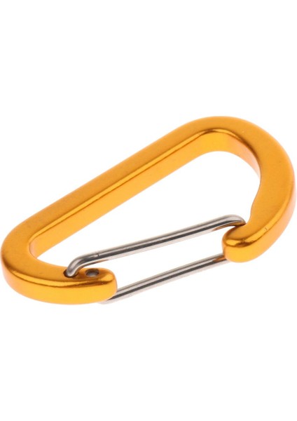 Mini Alüminyum Karabin Dış Mekan Anahtarı -Matte Sandblasted Gold (Yurt Dışından) fırsatları